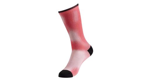 Meia Specialized Cano Alto Soft Air - Coral