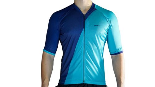 Camisa De Ciclismo Damatta Chamois Azul