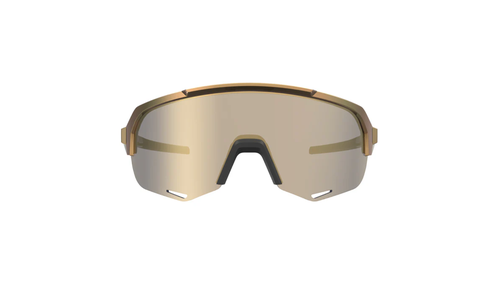 Óculos HB Edge R M Gra Black Gold Gold Chrome - 169 mm