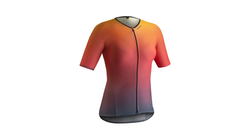 Camisa Ciclismo Up Apparel City Feminina Laranja
