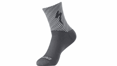Meia Specialized Soft Air Mid Chumbo/Cinza