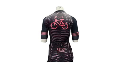 Camisa de Ciclismo Feminina Slim Strong Life hover