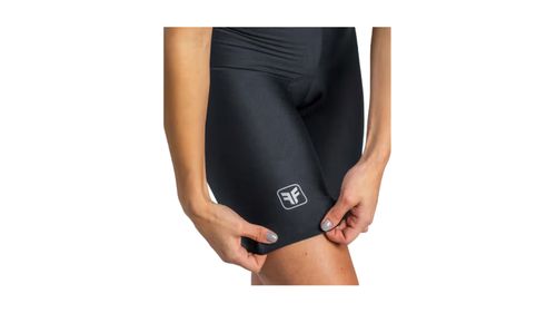 Bermuda Ciclismo Feminina Classic Free Force Preto hover