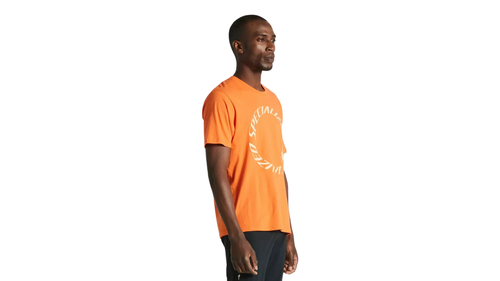 Camiseta Specialized Twisted TEE Laranja hover