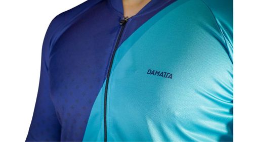 Camisa De Ciclismo Damatta Chamois Azul hover