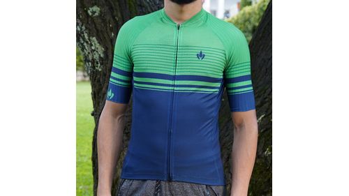 Camisa Ciclismo Marelli Verde/Azul hover