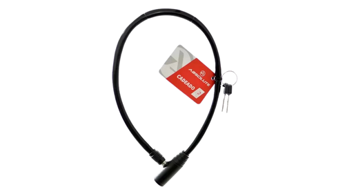 Cadeado Absolute 60cm*6mm Com Chave - Preto