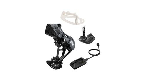 Kit De Upgrade Sram Gx Eagle Axs Câmbio Traseiro C/ Bateria, Controle, Carregador E Adaptador 