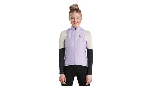 Colete Specialized SL Pro Wind Vest Wmn Uva Lilás 