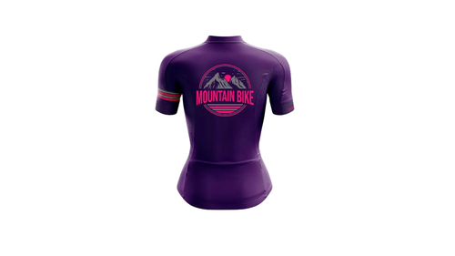 Camisa Ciclismo Damatta Mountain Bike Feminina Roxo  hover