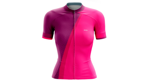Camisa Ciclismo Damatta Chamois Feminina Rosa Pink