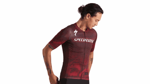 Camisa Specialized Team Sl Jersey Ss Men Réplica Equipe Vermelha