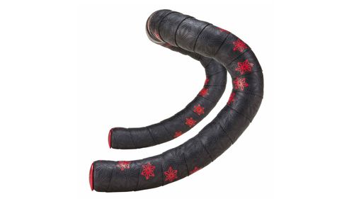 Fita de Guidão Supacaz Super Sticky Kush Star Vermelho