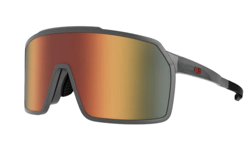 Óculos de Grau HB Presto Clip On Graphene/ Red Orange Chrome - Lente 5,5 cm hover