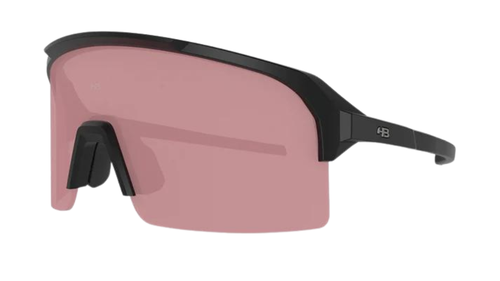 Óculos de Sol HB Low Light Edge Matte Black/ Amber