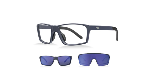 Óculos Presto 2.0 Matte Navy Blue Chrome HB