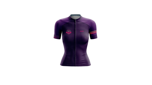 Camisa Ciclismo Damatta Mountain Bike Feminina Roxo 