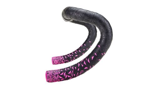 Fita de guidão Supacaz Star Fade preto/pink